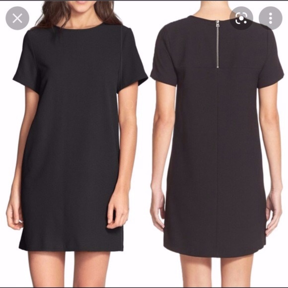Felicity & Coco Shift Dress Black XS EUC - Picture 6 of 6